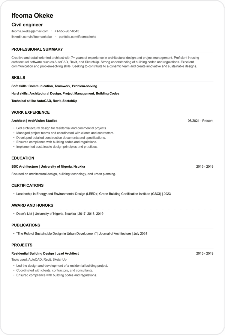 Civil Engineer