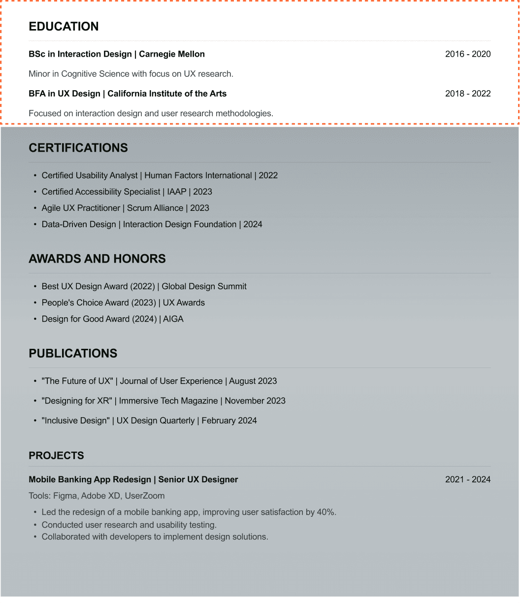 Writing a  Payroll administrator CV section